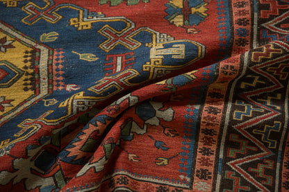 4.5x6.5 Antique Caucasian Soumac Rug
