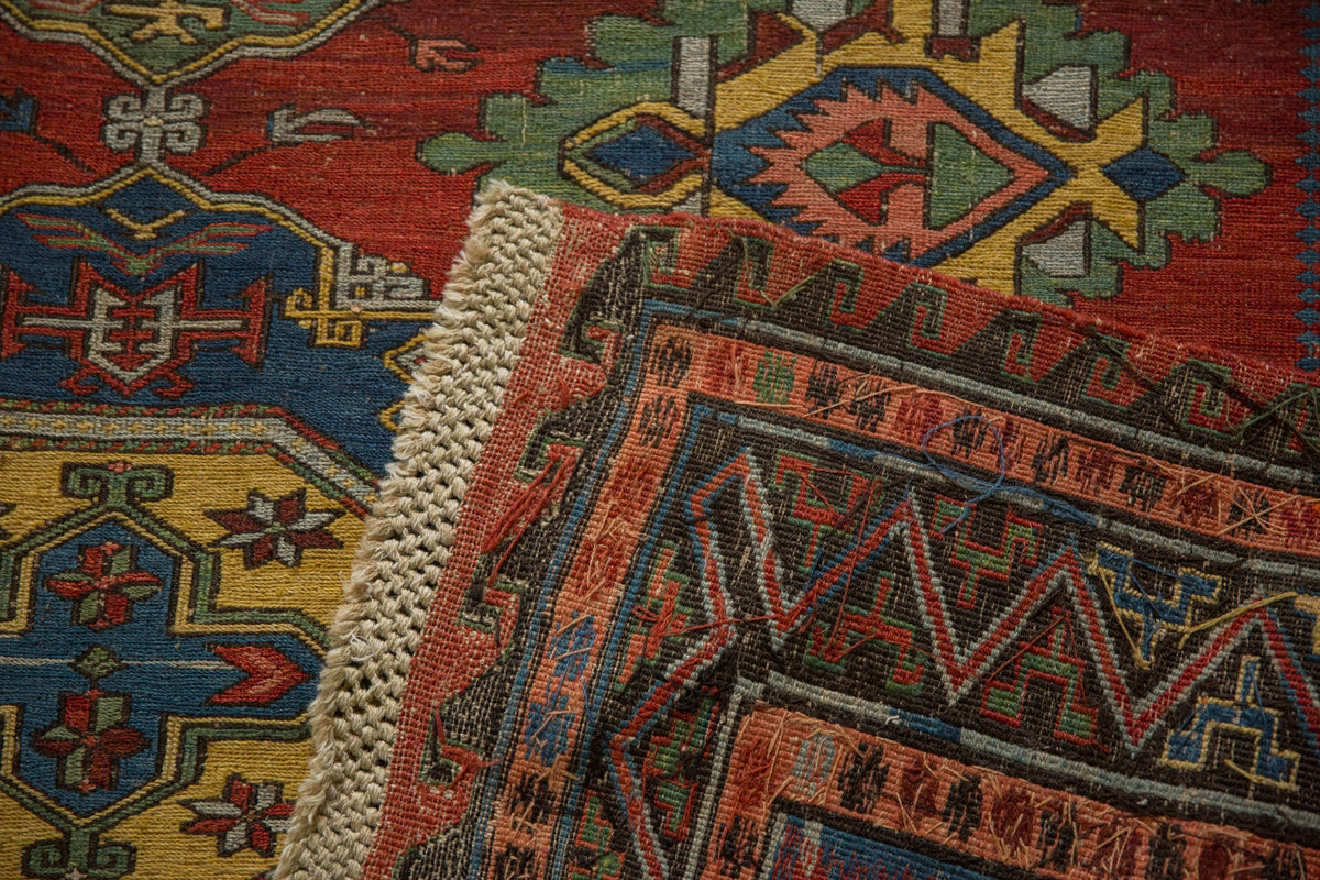 4.5x6.5 Antique Caucasian Soumac Rug