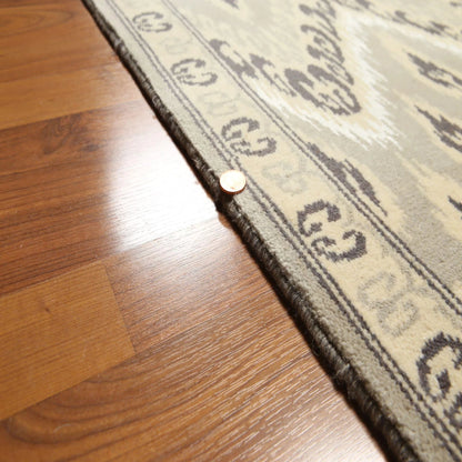 9' x 12' Hand knotted 100% Wool Oriental Area rug pile 9x12 Modern Beige
