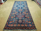 3'10" X 10' Antique Caucasian Seychor Rug Hand Made Wool Carpet Organic Dye Nice