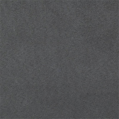 Dark Gray Upholstered Ottoman With Concealed Storage