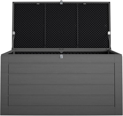 Extra Large Outdoor Patio Storage Deck Box 180 Gallons