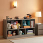 Grey 5 Section Toy Organizer And Bookshelf For Kids Storage