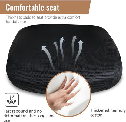Ergonomic Mesh Office Chair With Adjustable Lumbar Black