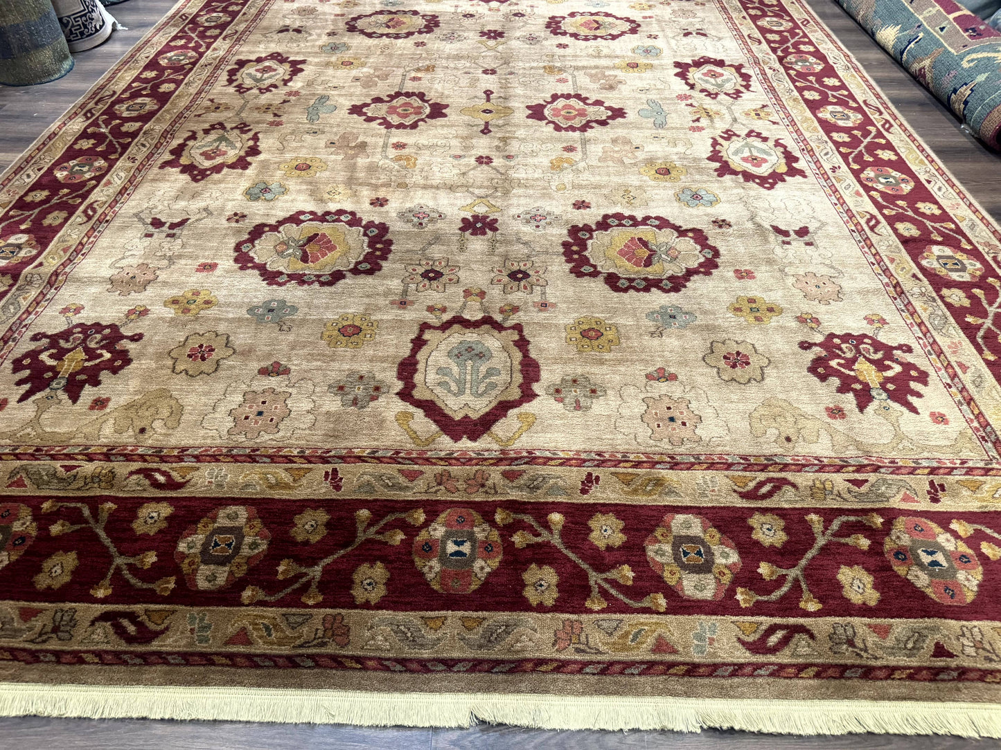 Karastan Rug 10x14, Antique Legends Oushak 2200-203, Vintage, Wool Pile