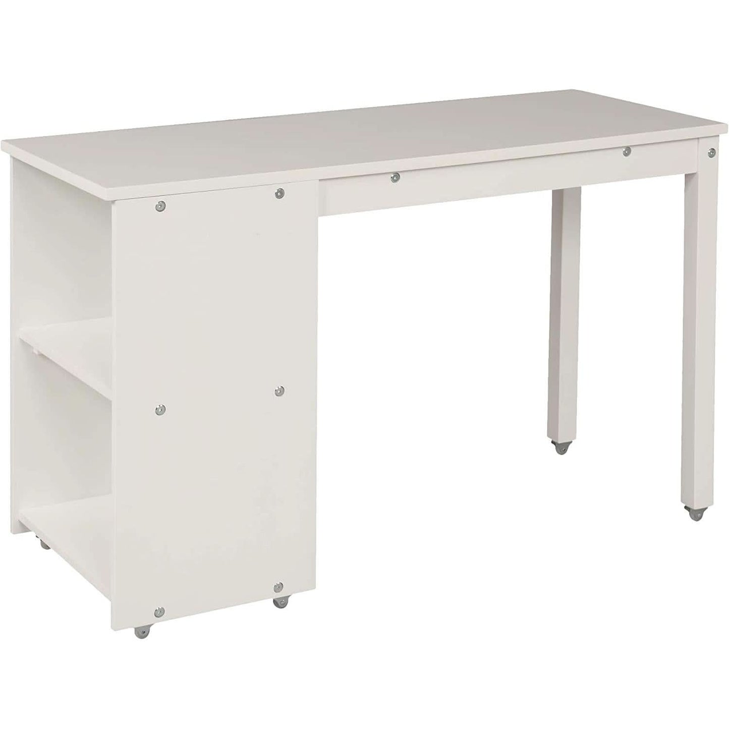 Twin Loft Bed With Rolling Desk And Storage For Small Rooms