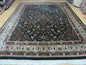 Indo Persian Rug 8x10, Wool Handmade Floral Carpet