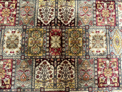 Karastan Bakhtiyari Rug 8.8 x 10, Antique Legends Karastan Wool Carpet #2200-202, Multicolor Panel