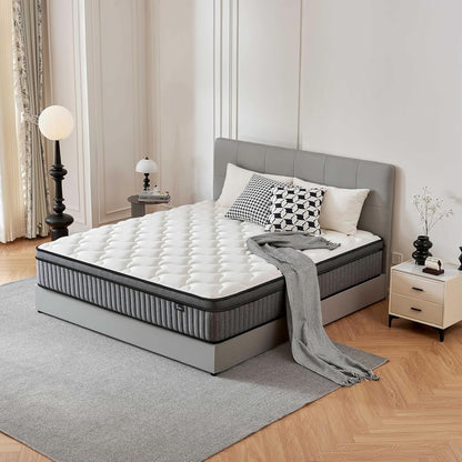 12 Inch Ultra Hybrid Cooling Gel Memory Foam Mattress