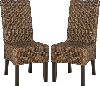 Safavieh Avita Natural Wicker 18 Inch Dining Chair