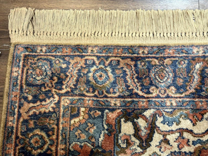 Karastan Rug 4x6, Vintage Karastan #744 Antique Serapi Pattern, Wool Pile, Original 700 Series Karastan Carpet
