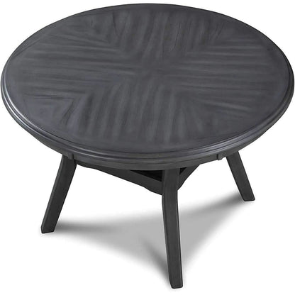 Gray Round Dining Table And Chairs 5 Piece Dining Room Set