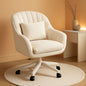 Velvet Mid Back Office Chair With Adjustable Height