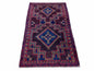 2'11" X 4'6" Vintage Handmade Tribal Wool Rug Balouchi Rug Afghan Rug Geometric
