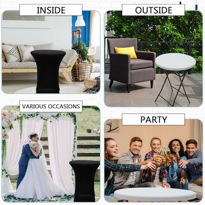 32 Inch Bar Height Folding Cocktail Tables Removable Legs