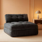 Graphite Grey Foldable SofaBed With Lumbar Support