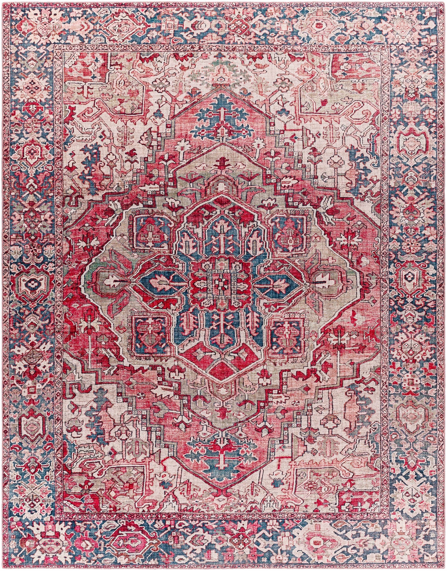 Neyland Iris Blush Area Rug 2357