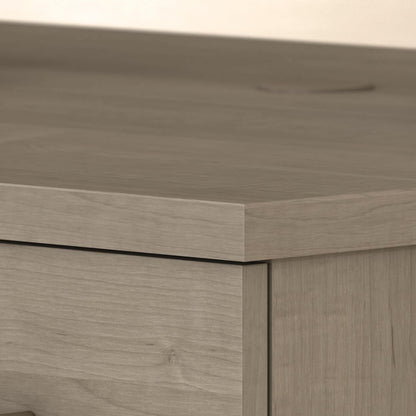 Durable 60W Office Desk with Drawers in Gray