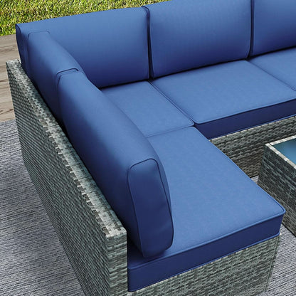 Water-Resistant Outdoor Cushions for Patio Furniture Sets