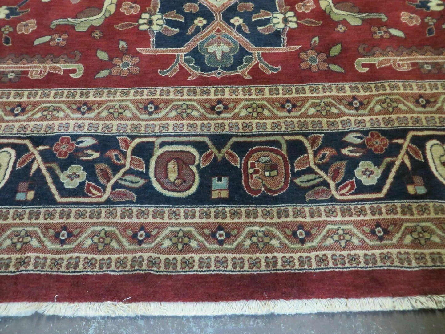 8' x 11' 7" Vintage Power Loomed Couristan European Wool Rug Belgium Forbes Nice