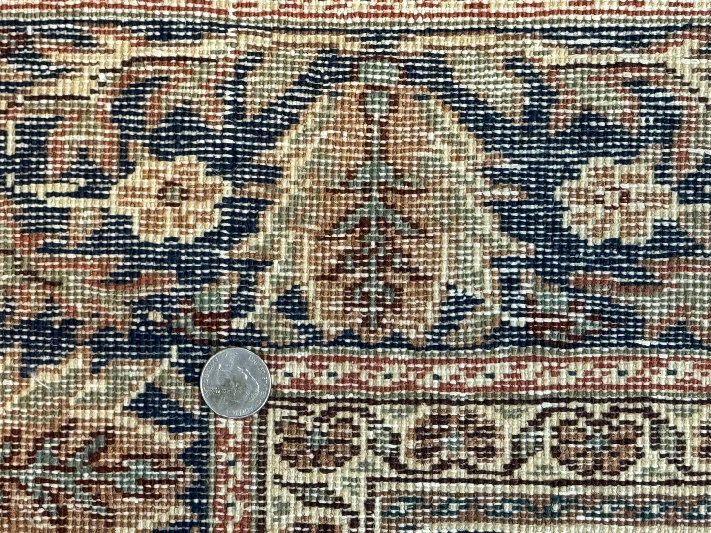 Turkish Kayseri Rug 6x10, Antique Turkish Carpet, Floral Medallion, Oriental Carpet, Red