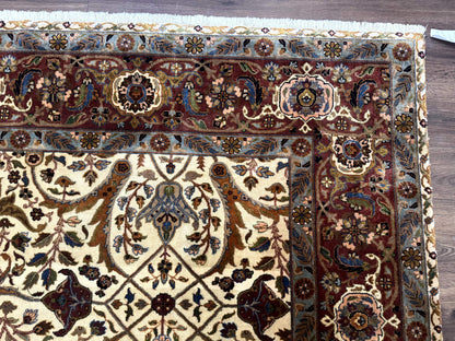 Persian Bidjar Rug 9x12 - Mustafi Allover Pattern - Traditional Carpet