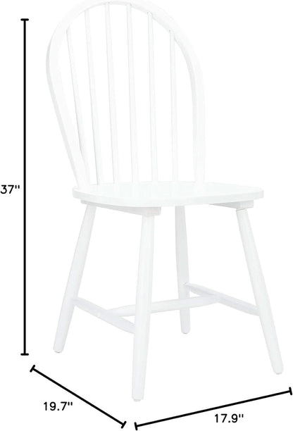 Dining Chairs 18 Inch Spindle Back Set Of Two Farmhouse
