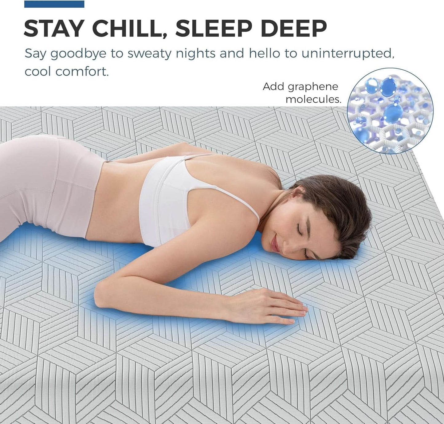 12Inch Gel Memory Foam Queen Mattress Ultra Cooling