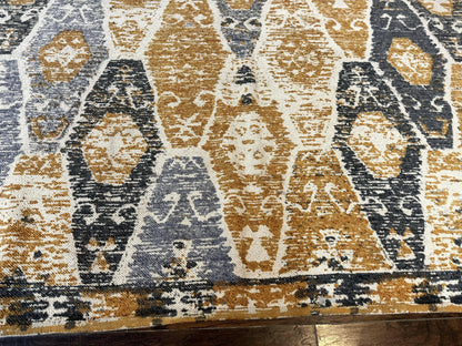 Handmade Contemporary Modern Indian Rug 8x10, Colorful