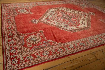 7.5x10 Distressed Oushak Carpet