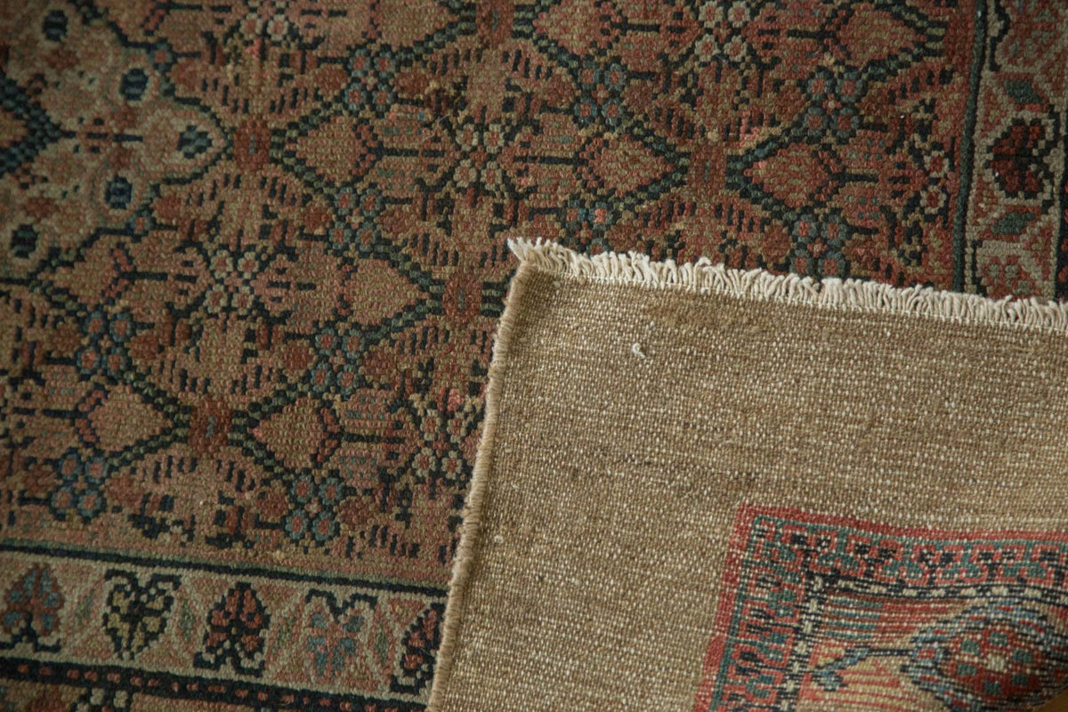 3.5x13.5 Antique Camel Hair Serab Rug Runner