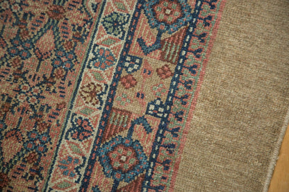 3.5x13.5 Antique Camel Hair Serab Rug Runner
