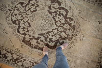 7x10 Vintage Distressed Oushak Carpet