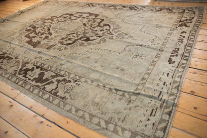 7x10 Vintage Distressed Oushak Carpet