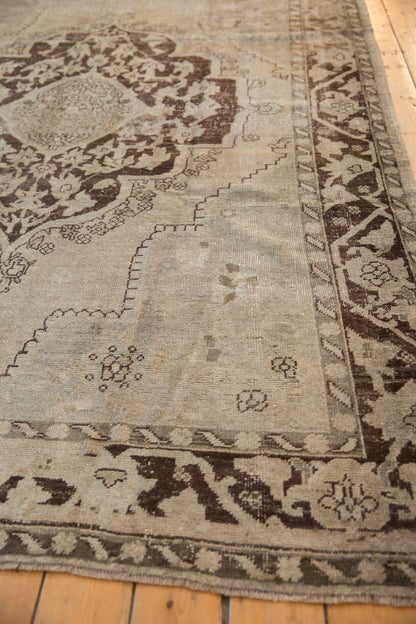 7x10 Vintage Distressed Oushak Carpet