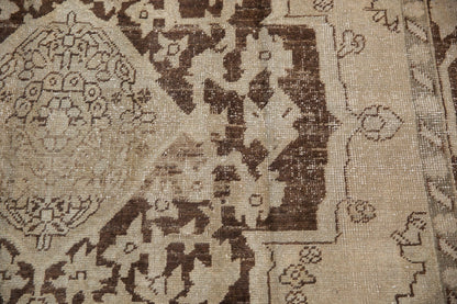 7x10 Vintage Distressed Oushak Carpet