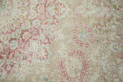9x12.5 Vintage Distressed Meshed Carpet