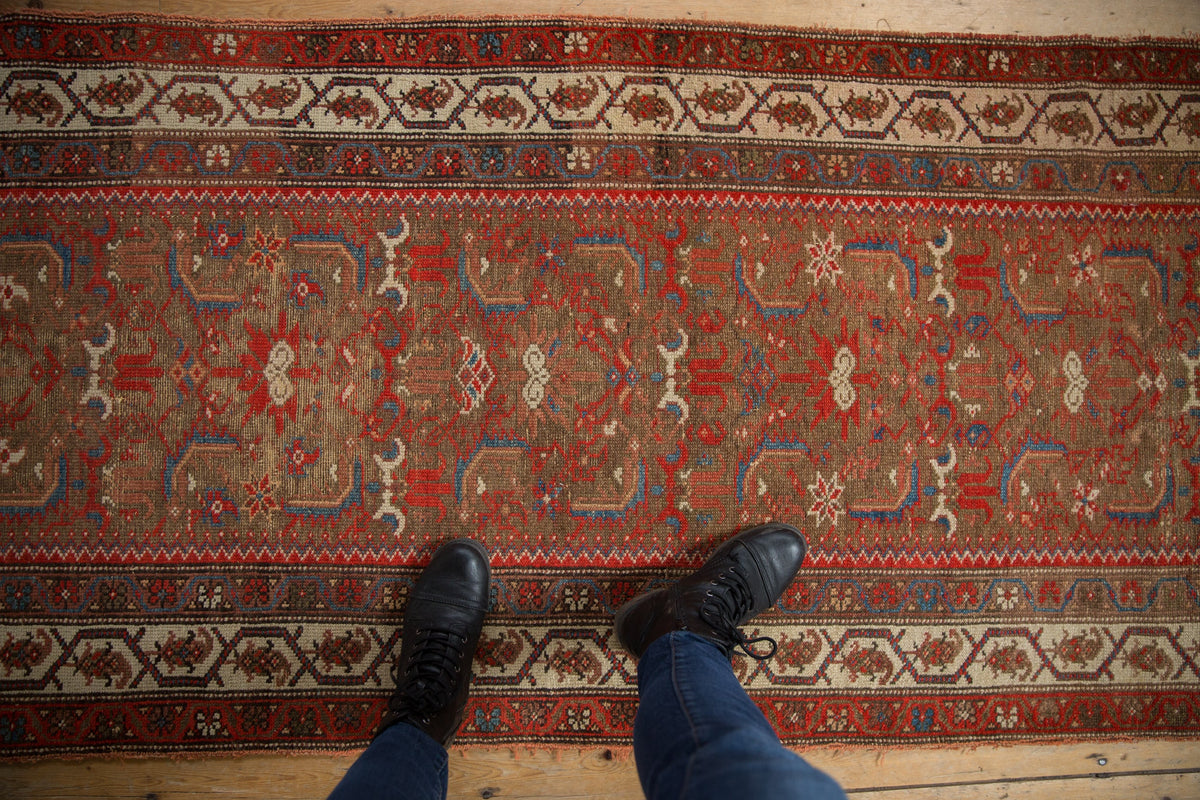 RESERVED 3x14 Antique Malayer Rug Runner