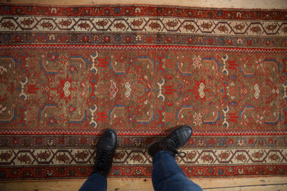 RESERVED 3x14 Antique Malayer Rug Runner