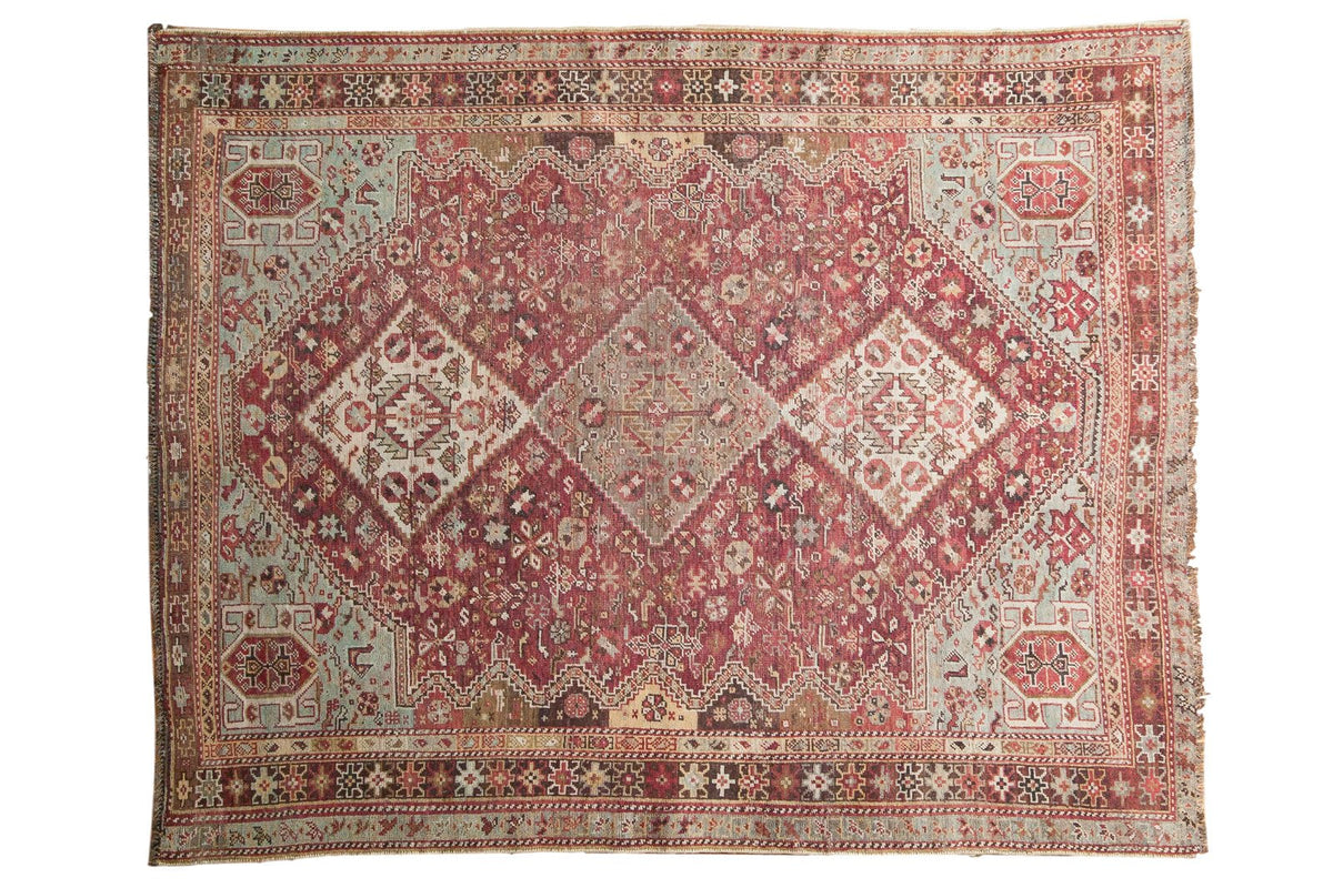 4.5x6 Vintage Distressed Qashqai Rug