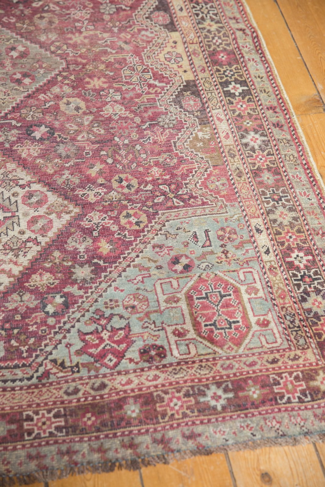 4.5x6 Vintage Distressed Qashqai Rug