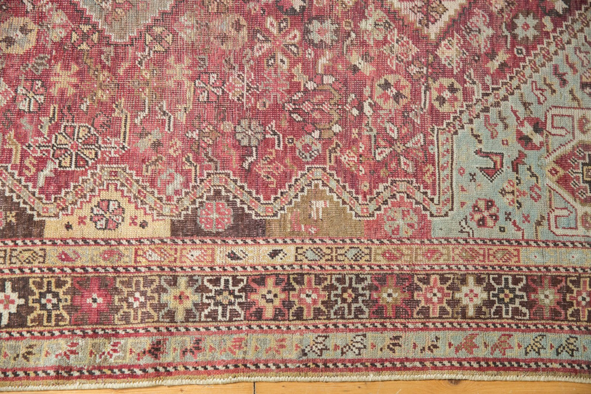 4.5x6 Vintage Distressed Qashqai Rug