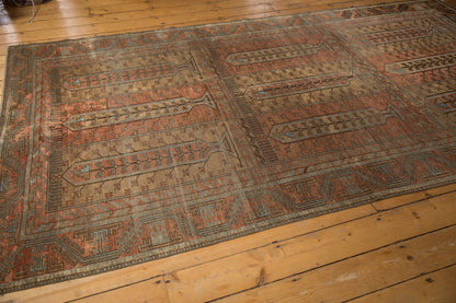 5.5x10 Vintage Distressed Belouch Carpet