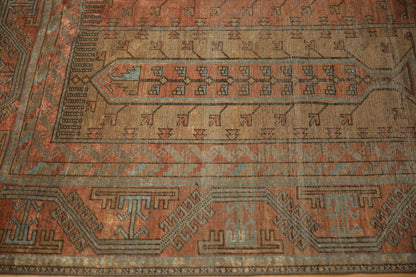 5.5x10 Vintage Distressed Belouch Carpet