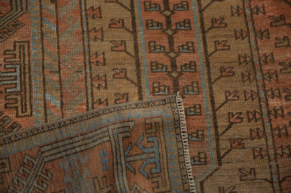 5.5x10 Vintage Distressed Belouch Carpet