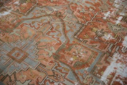 8x11 Antique Distressed Karaja Carpet
