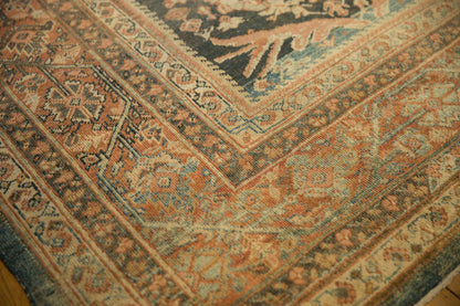 RESERVED 11x15.5 Vintage Distressed Mahal Carpet