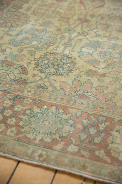 8.5x11.5 Vintage Distressed Tabriz Carpet