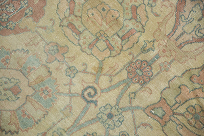 8.5x11.5 Vintage Distressed Tabriz Carpet