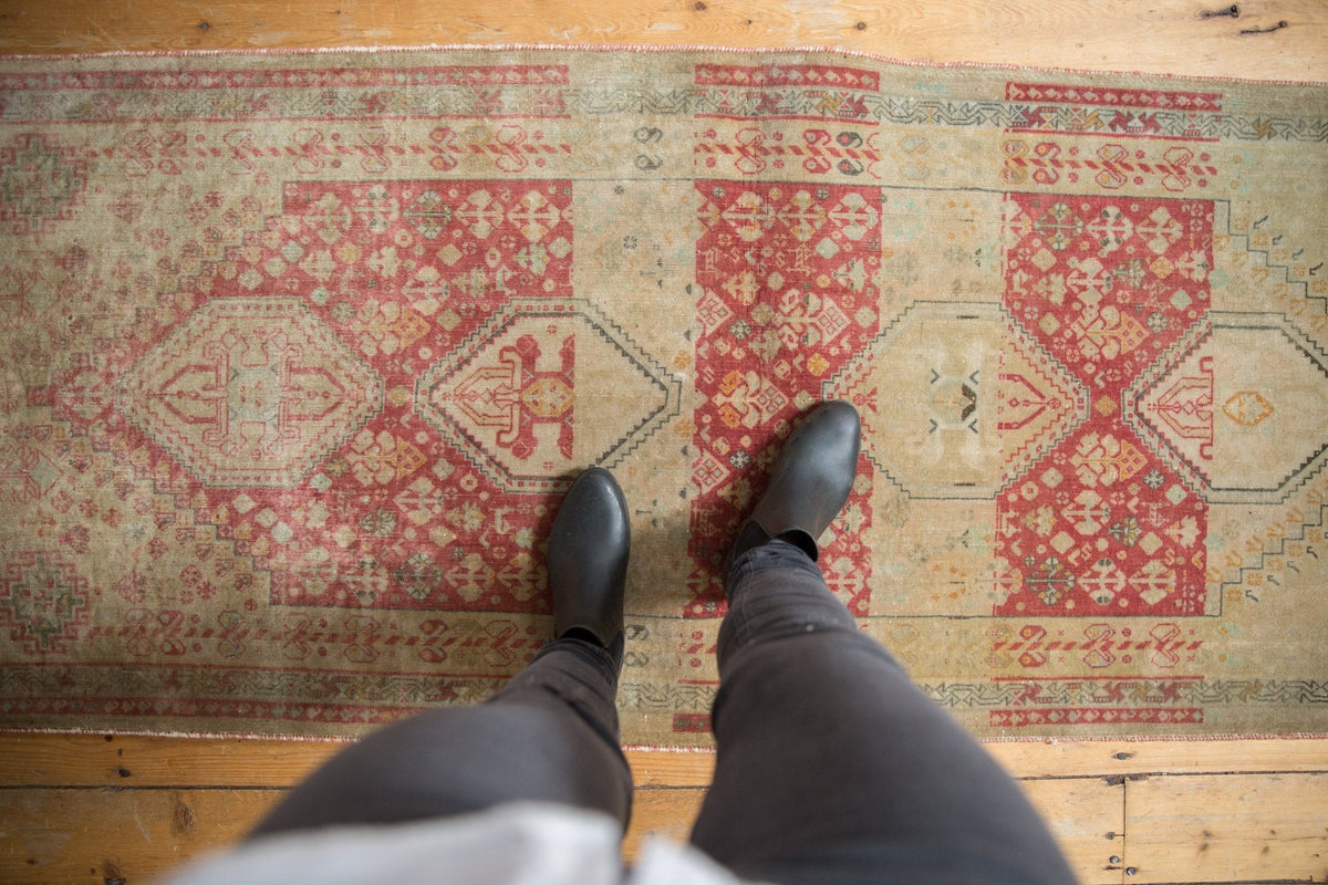 2.5x7 Vintage Distressed Shiraz Rug Runner